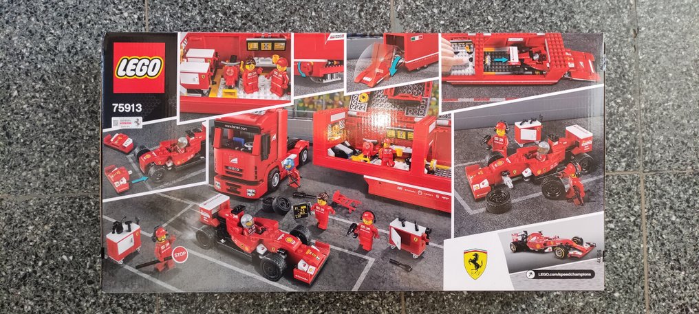 Lego f14 t & scuderia ferrari hotsell truck