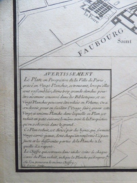 MichelÉtienne Turgot Le Plan de Paris dit Plan de Turgot 1739