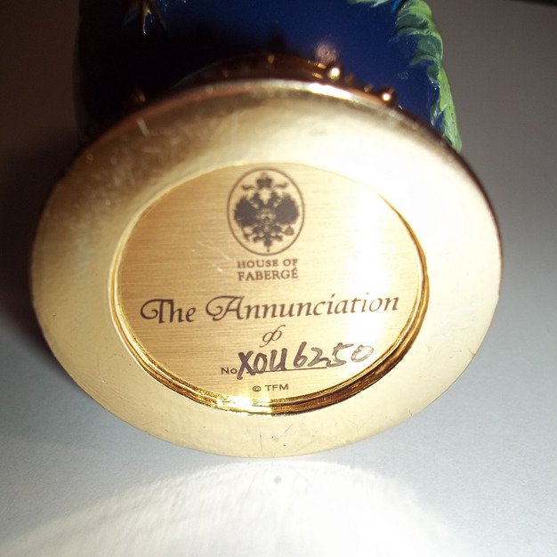 Fabergé ei House of Faberge "The Annunciation" A Nativity