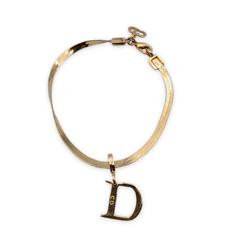 Christian dior top cd chain bracelet