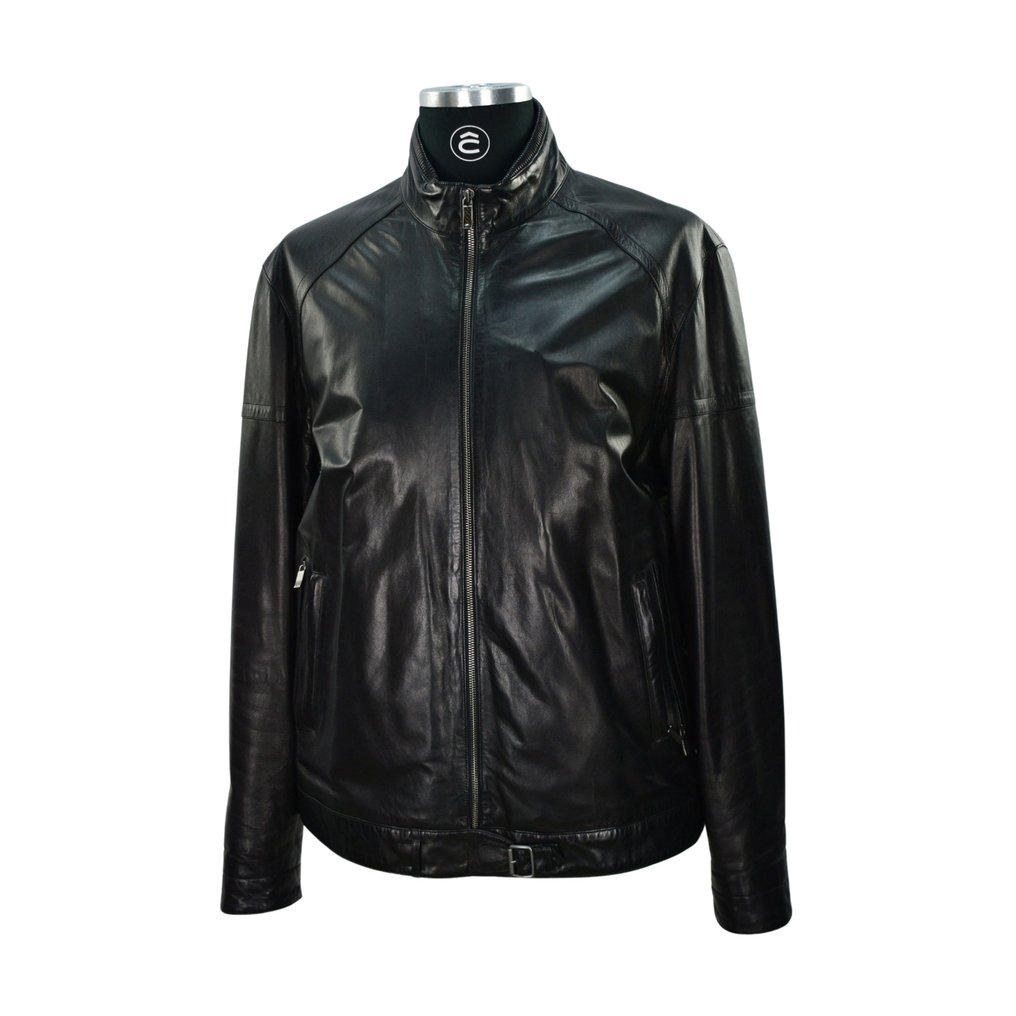 Zegna sport leather jacket hotsell