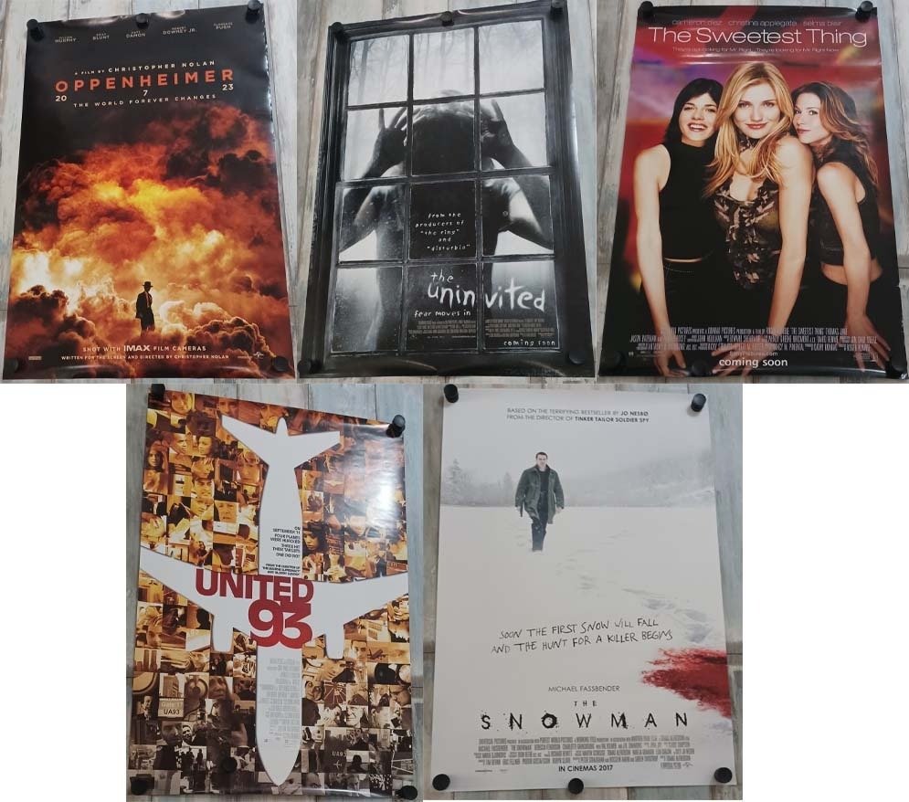 Original US Double Sided One sheet Posters Lot Catawiki