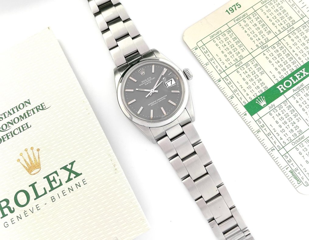 rolex 1975 men's watch