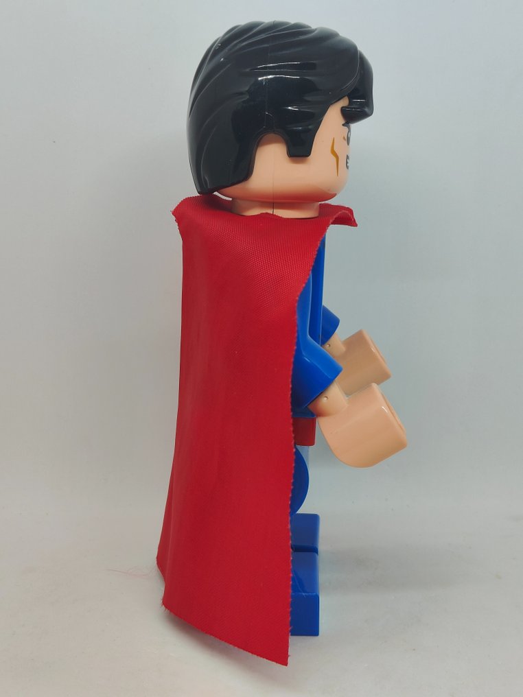 Lego superman alarm clock top