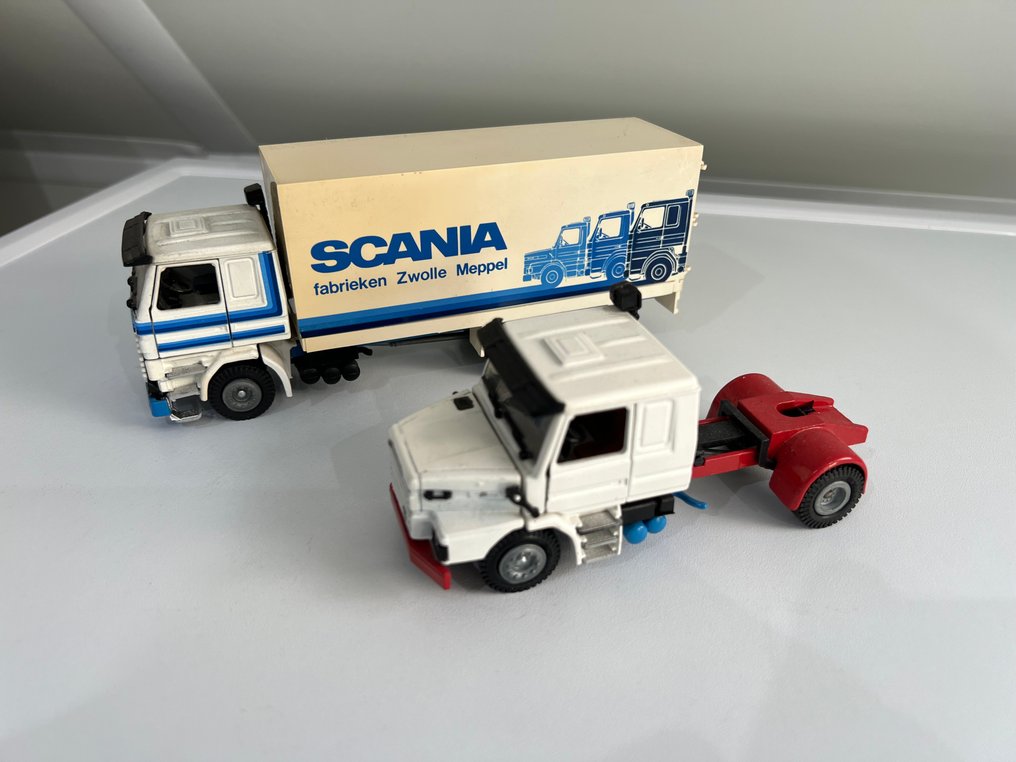 Tekno 1:50 - 2 - Model vrachtwagen - Scania - Retro Scania modellen ...