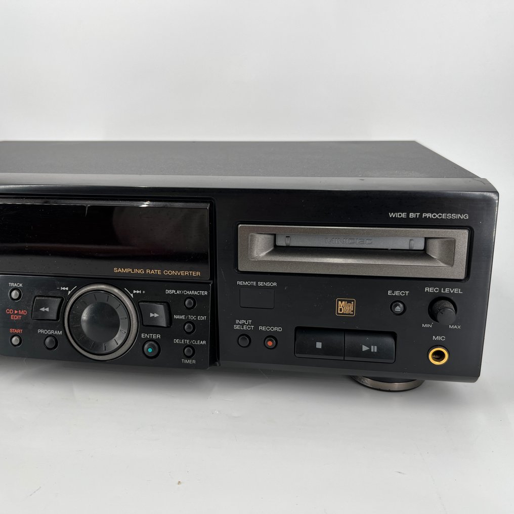Sharp MDR3 MD/CD Minidisc / CDspeler Deck Minidisc deck Catawiki