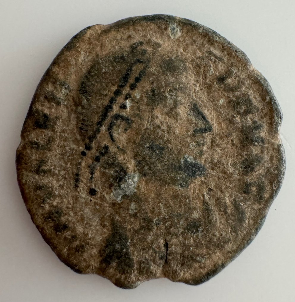 Groep van 10 Romeinse keizerlijke bronzen munten. Catawiki