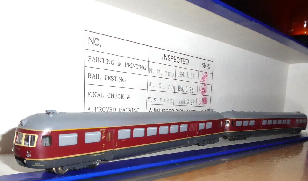 Lemke N LC 576511 Modeltrein (1) Messing model: ETA 176 DB