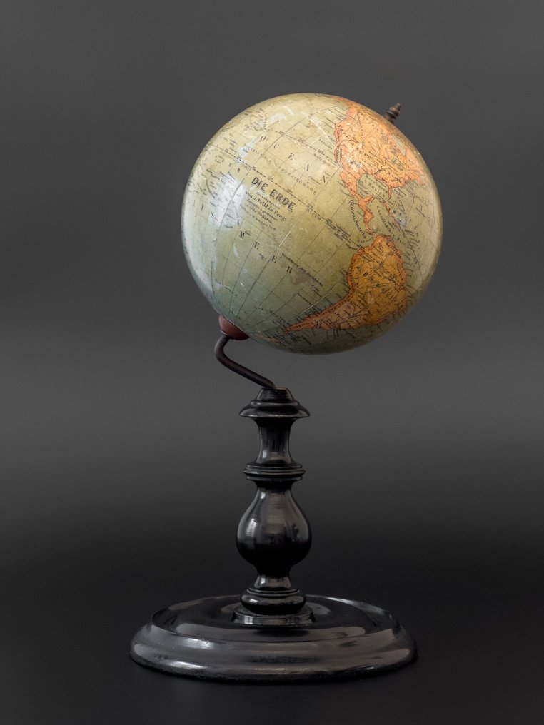 J. Felkl / Otto Delitsch, Globe Praga, Lipsia 1870 Catawiki