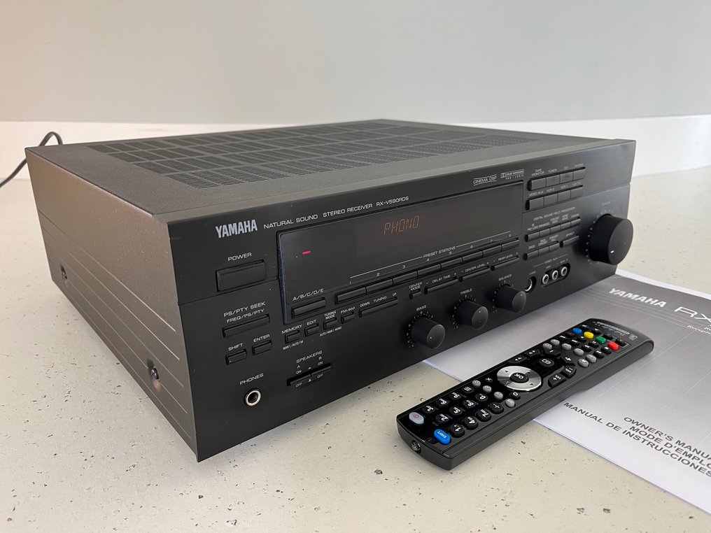 Yamaha RXV590 RDS Solid state multichannel receiver Catawiki