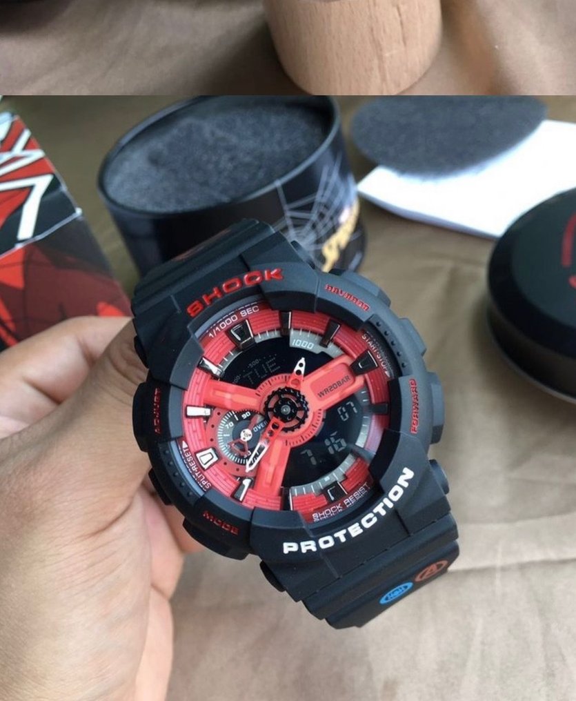 G shock spider man hot sale