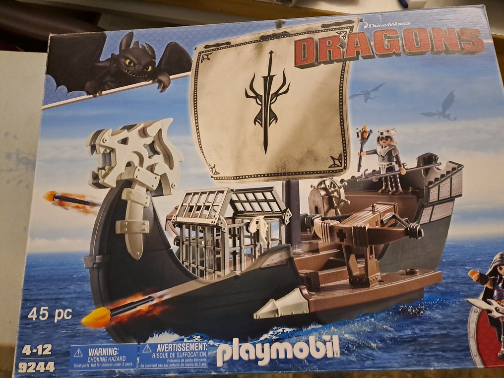 Playmobil dragon ship hot sale 9244