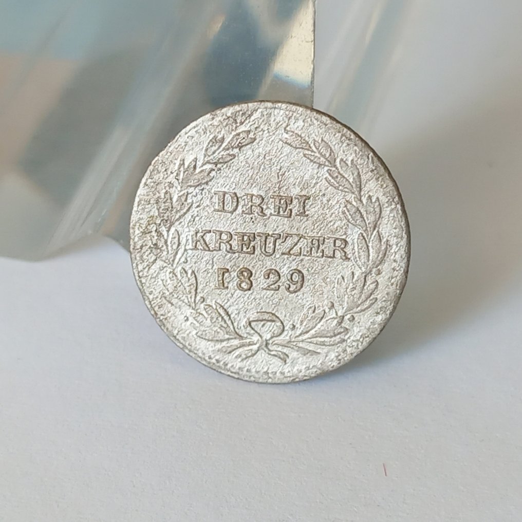 Duitsland, Baden. Kreuzer 1829 - Catawiki