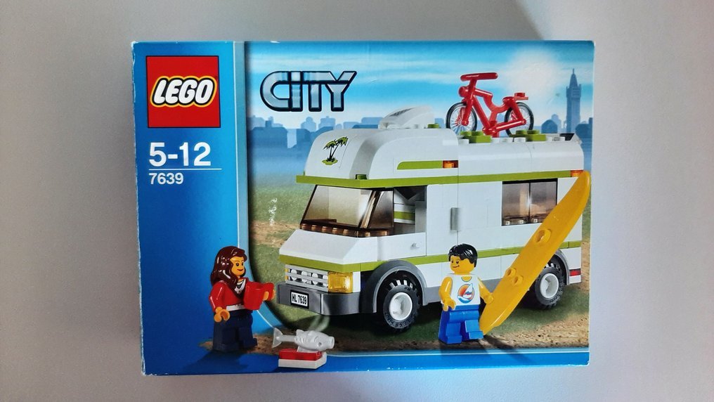 Lego city shop camper 7639
