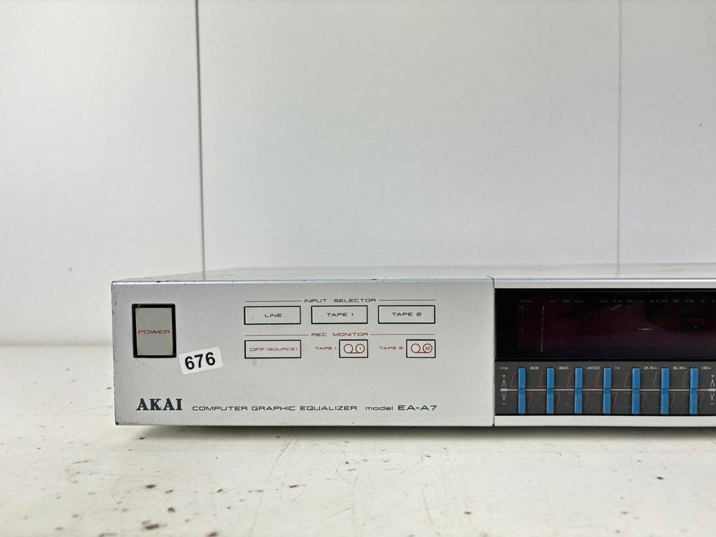 Akai EAA7 Computer Stereo graphic equalizer Catawiki